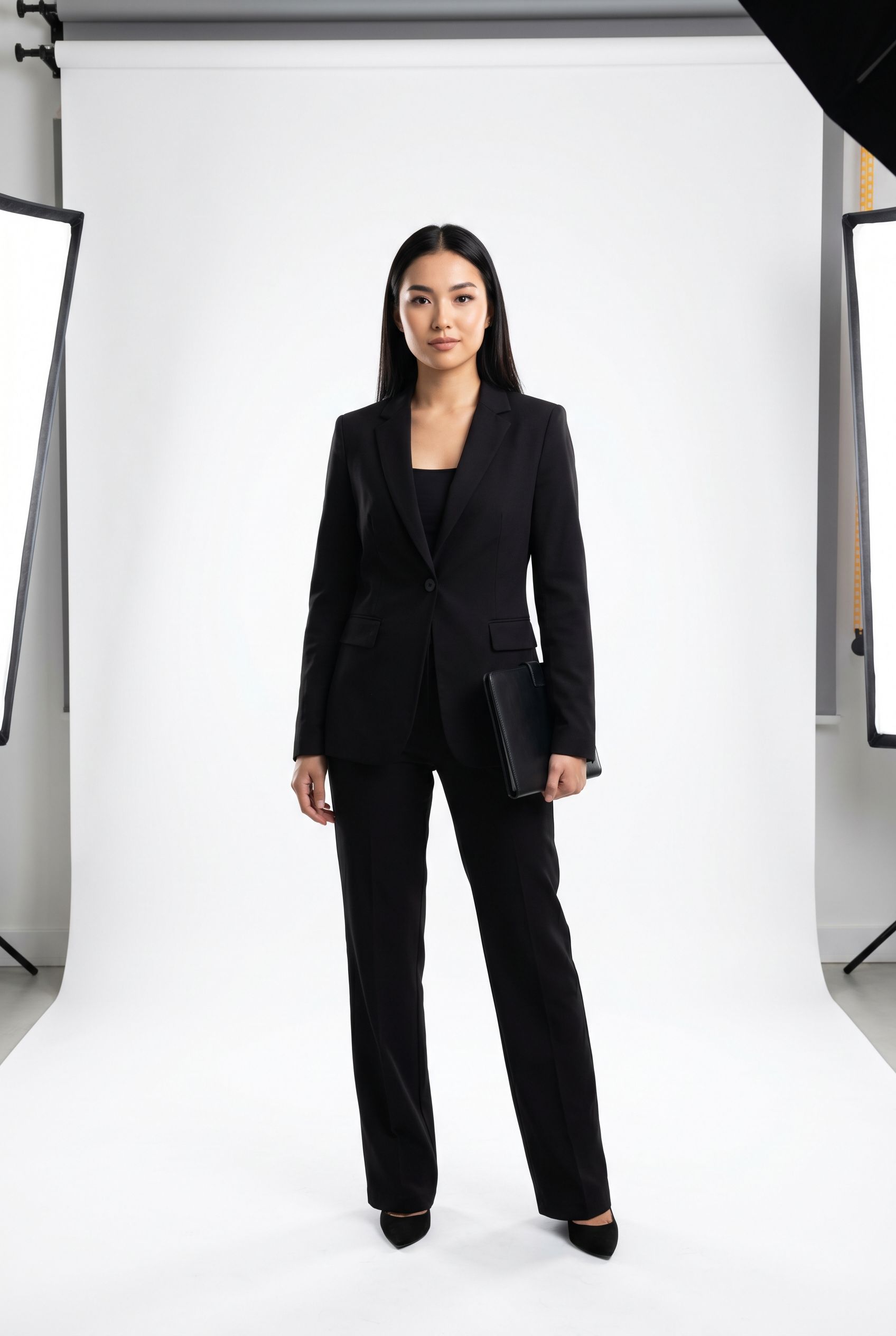 Model Sedcard Vorderseite – Portraitfoto